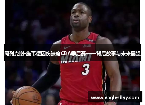 阿列克谢-施韦德因伤缺席CBA季后赛——背后故事与未来展望